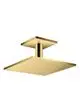AXOR-HG-AXOR-ShowerSolutions-Kopfbrause-300-300-1jet-mit-Deckenanschluss-Polished-Gold-Optic-35316990 gallery number 1